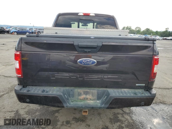 2019 Ford F-150 XL with VIN 1FTEW1EP4KFD32054, listed as a Copart auction lot 63622085 with 76,386 mi miles and Salvage title. Bid and sale history available at DreamBid. Image 6.