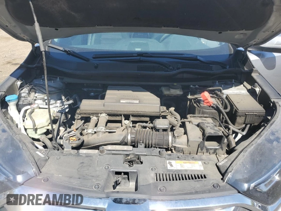 2019 Honda CR-V EX with VIN 2HKRW1H57KH509732, listed as a Copart auction lot 53638405 with 77,209 mi miles and Salvage Title. Bid and sale history available at carsss.com. Image 12.