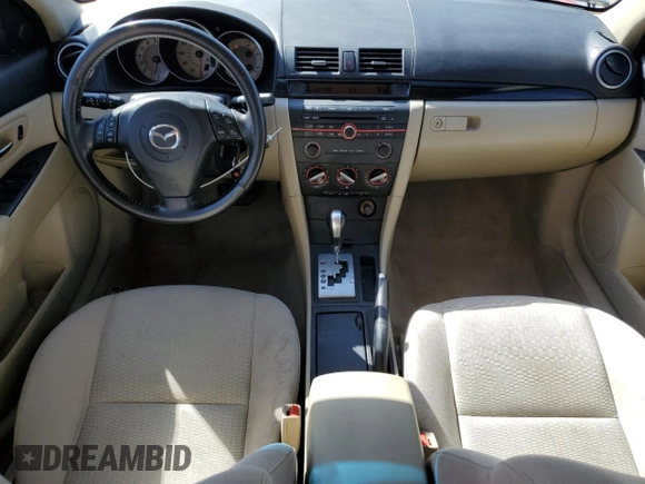 2008 Mazda Mazda3 i Touring Value with VIN JM1BK32F081141968, listed as a Copart auction lot 48970955 with 90,308 mi miles and Salvage Title. Bid and sale history available at carsss.com. Image 8.