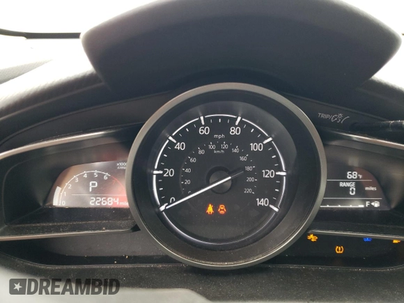 2019 Mazda CX-3 Touring with VIN JM1DKFC75K0430357, listed as a Copart auction lot 66206334 with 22,684 mi miles and Salvage Title. Bid and sale history available at DreamBid. Image 9.