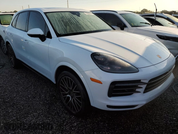 2022 Porsche Cayenne with VIN WP1AA2AY7NDA06717, listed as a Copart auction lot 74508614 with Not provided miles and Non repairable. Bid and sale history available at DreamBid. Image 4.