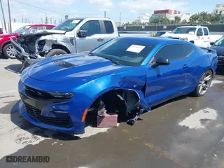 2019 Chevrolet Camaro 1SS with VIN 1G1FF1R76K0153718, listed as a IAAI auction lot 41938230 with 51,642 mi miles. Bid and sale history available at carsss.com. Image 6.
