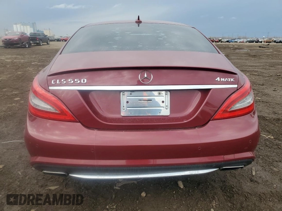 2013 Mercedes-Benz CLS 550 with VIN WDDLJ9BB0DA065725, listed as a Copart auction lot 52176415 with 93,629 mi miles and Salvage Title. Bid and sale history available at DreamBid. Image 6.