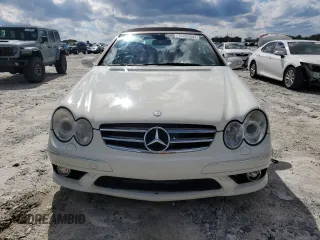 2008 Mercedes-Benz CLK 550 with VIN WDBTK72F78T089317, listed as a Copart auction lot 73295334 with 171,768 mi miles and Salvage Title. Bid and sale history available at DreamBid. Image 5.