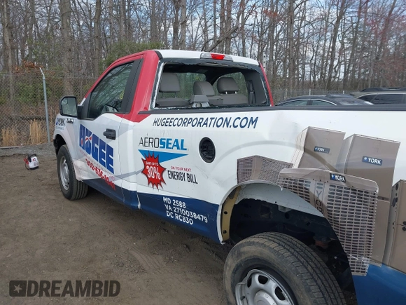 2018 Ford F-150 XL with VIN 1FTMF1CB7JKF68576, listed as a IAAI auction lot 41838856 with 15,396 mi miles. Bid and sale history available at carsss.com. Image 17.