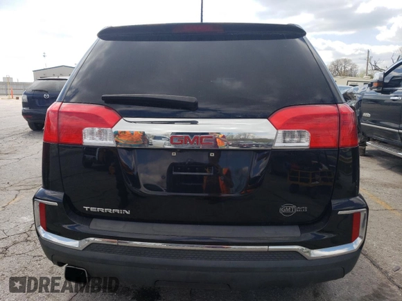 2017 GMC Terrain SLE with VIN 2GKALNEK1H6217907, listed as a Copart auction lot 52558335 with 128,973 mi miles and Salvage Title. Bid and sale history available at carsss.com. Image 6.