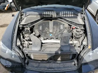 2012 BMW X5 50i with VIN 5UXZV8C59CL424356, listed as a Copart auction lot 54763725 with 107,712 mi miles and Salvage title. Bid and sale history available at DreamBid. Image 12.