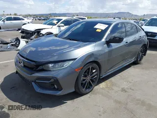 2021 Honda Civic Sport with VIN SHHFK7H48MU412242, listed as a IAAI auction lot 41967318 with 54,137 mi miles and . Bid and sale history available at DreamBid. Image 2.