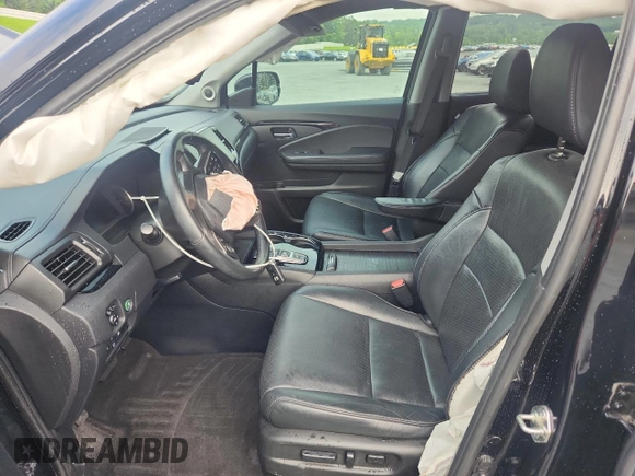 2019 Honda Pilot Elite with VIN 5FNYF6H05KB071031, listed as a Copart auction lot 60777585 with 96,155 mi miles and Salvage title. Bid and sale history available at DreamBid. Image 7.