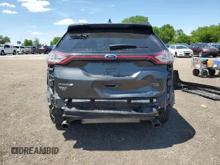 2016 Ford Edge SEL z VIN 2FMPK4J80GBC17489, wystawiony jako Copart lot #58372985 z przebiegiem 131 423 mil mil oraz Szkoda całkowita • Salvage title. Historia ofert i sprzedaży dostępna na DreamBid. Obrazek 6.
