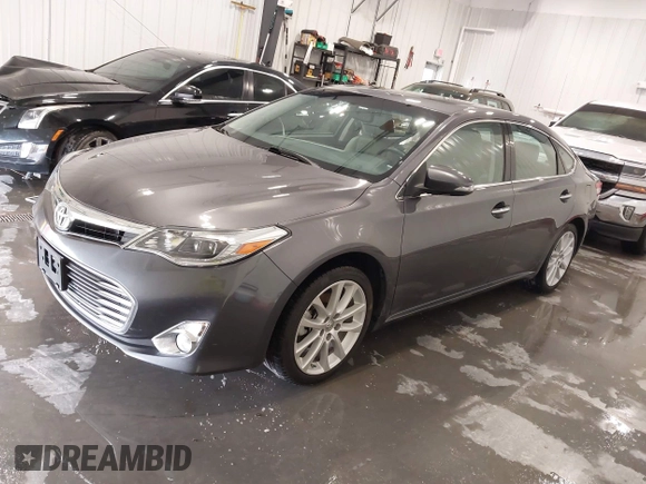 2014 Toyota Avalon Limited with VIN 4T1BK1EBXEU114134, listed as a IAAI auction lot 41727586 with 117,592 mi miles and . Bid and sale history available at DreamBid. Image 17.