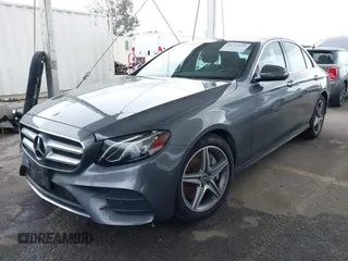 2018 Mercedes-Benz E-Class E 300 with VIN WDDZF4JB7JA337702, listed as a IAAI auction lot 41713178 with 1 mi miles. Bid and sale history available at carsss.com. Image 2.