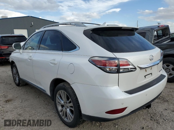 2013 Lexus RX 350 with VIN 2T2BK1BA7DC204137, listed as a Copart auction lot 47279625 with 0 mi miles and Salvage Title. Bid and sale history available at carsss.com. Image 2.