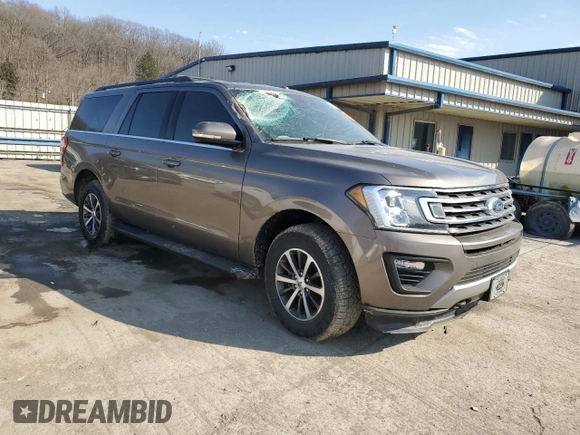 2018 Ford Expedition Max XLT z VIN 1FMJK1JT7JEA30061, wystawiony jako Copart lot #48058575 z przebiegiem 99 189 mil mil oraz Szkoda całkowita • Salvage title. Historia ofert i sprzedaży dostępna na DreamBid. Obrazek 4.