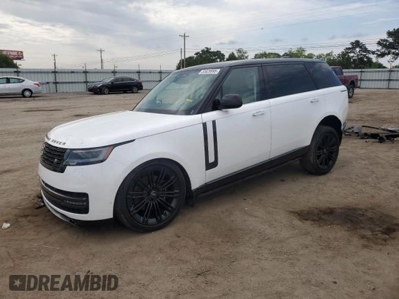 2024 Land Rover Range Rover SE with VIN SALKPBFU4RA209767, listed as a Copart auction lot 55828995 with 15,212 mi miles and Salvage title. Bid and sale history available at DreamBid. Image 1.