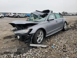 2017 Audi A6 Premium with VIN WAUC8AFC7HN054954, listed as a Copart auction lot 86626714 with 0 mi miles and Salvage Title. Bid and sale history available at carsss.com. Image 1.