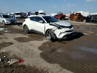 2018 Toyota C-HR XLE with VIN NMTKHMBX0JR011838, listed as a Copart auction lot 50457495 with 108,585 mi miles and Salvage Title. Bid and sale history available at carsss.com. Image 10.
