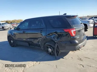 2016 Ford Utility Police Interceptor with VIN 1FM5K8AR3GGD16484, listed as a Copart auction lot 84160344 with 113,057 mi miles and Salvage Title. Bid and sale history available at carsss.com. Image 2.