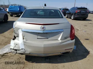 2014 Cadillac CTS Sedan RWD with VIN 1G6AP5SX9E0128240, listed as a Copart auction lot 52949005 with 56,018 mi miles and Clean Title. Bid and sale history available at carsss.com. Image 6.