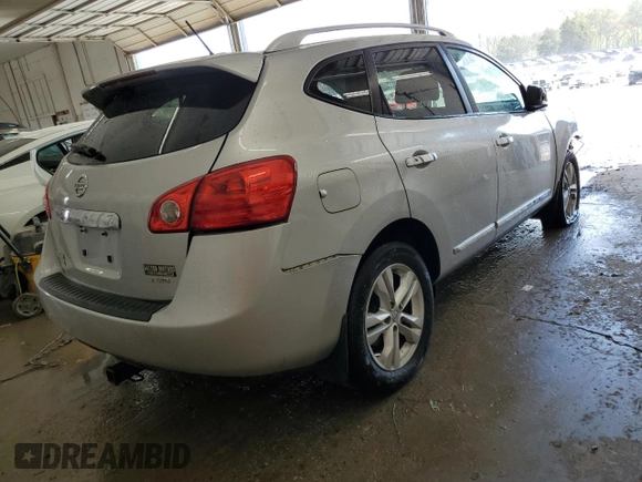 2015 Nissan Rogue S with VIN JN8AS5MV7FW760843, listed as a Copart auction lot 51787475 with 160,420 mi miles and Salvage Title. Bid and sale history available at DreamBid. Image 3.