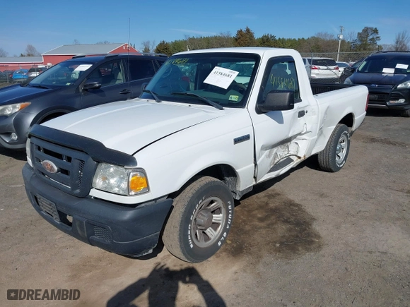 2007 Ford Ranger XL with VIN 1FTYR10D07PA90544, listed as a IAAI auction lot 41584681 with 214,150 mi miles. Bid and sale history available at carsss.com. Image 2.