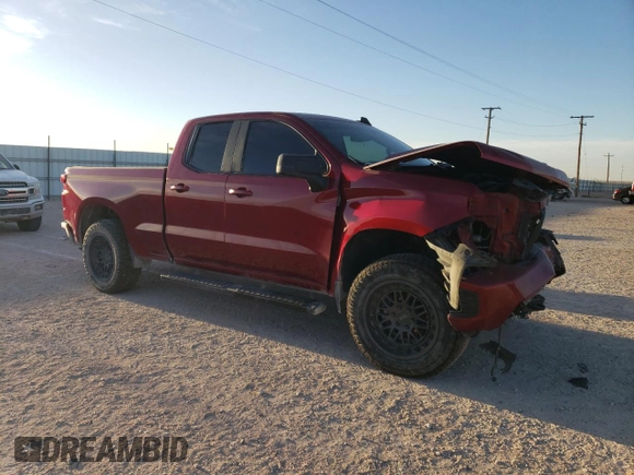 2019 Chevrolet Silverado 1500 RST with VIN 1GCVWDED2KZ372283, listed as a Copart auction lot 43655735 with 92,047 mi miles and Clean Title. Bid and sale history available at carsss.com. Image 4.