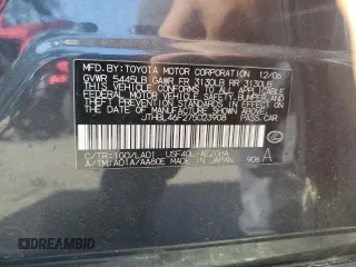 2007 Lexus LS 460 z VIN JTHBL46F275023908, wystawiony jako Copart lot #54931675 z przebiegiem 277 028 mil mil oraz Tytuł czysty. Historia ofert i sprzedaży dostępna na DreamBid. Obrazek 12.