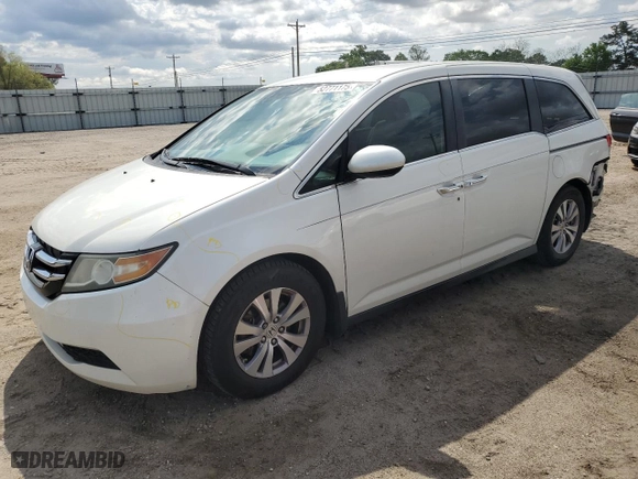 2015 Honda Odyssey EX with VIN 5FNRL5H41FB106681, listed as a Copart auction lot 52771175 with 191,092 mi miles and Salvage Title. Bid and sale history available at carsss.com. Image 1.