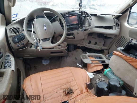 2003 Ford F-150 XLT with VIN 1FTRW07L73KA76426, listed as a Copart auction lot 45797065 with Not Provided miles and Salvage Title. Bid and sale history available at carsss.com. Image 8.