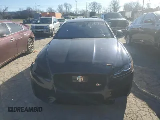 2017 Jaguar XF S with VIN SAJBG4BV0HCY34186, listed as a Copart auction lot 83803004 with 64,915 mi miles and Salvage Title. Bid and sale history available at carsss.com. Image 5.