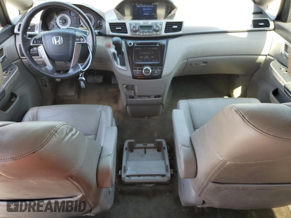 2016 Honda Odyssey EX-L with VIN 5FNRL5H61GB072390, listed as a Copart auction lot 54174445 with 149,088 mi miles and Salvage Title. Bid and sale history available at DreamBid. Image 8.