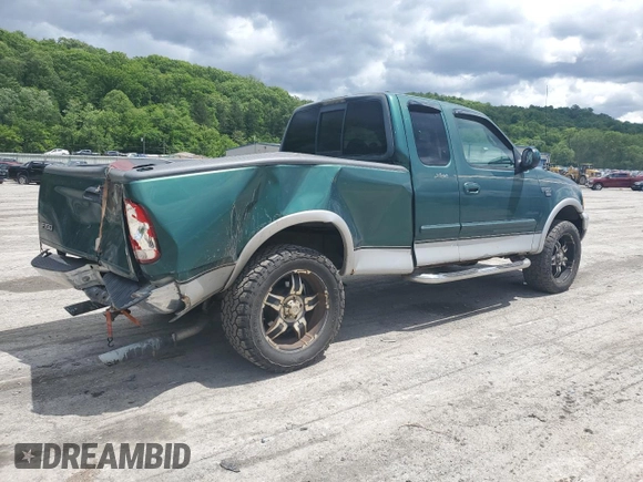 1999 Ford F-150 with VIN 1FTRX18W8XNB82710, listed as a Copart auction lot 58264745 with Not provided miles and Salvage title. Bid and sale history available at DreamBid. Image 3.