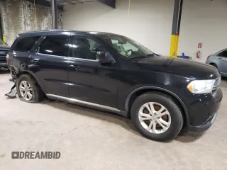 2012 Dodge Durango Crew with VIN 1C4SDHDT1CC121834, listed as a Copart auction lot 44874023 with 159,477 mi miles and Salvage title. Bid and sale history available at DreamBid. Image 4.