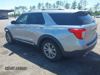 2021 Ford Explorer Limited with VIN 1FMSK7FHXMGB05954, listed as a IAAI auction lot 42055024 with 57,046 mi miles. Bid and sale history available at carsss.com. Image 3.