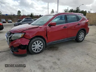 2017 Nissan Rogue S with VIN 5N1AT2MT6HC875830, listed as a Copart auction lot 47899075 with 192,427 mi miles and Salvage Title. Bid and sale history available at carsss.com. Image 1.