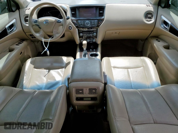 2014 Nissan Pathfinder Platinum Hybrid with VIN 5N1CR2MNXEC660701, listed as a Copart auction lot 61634125 with 136,378 mi miles and Salvage title. Bid and sale history available at DreamBid. Image 8.