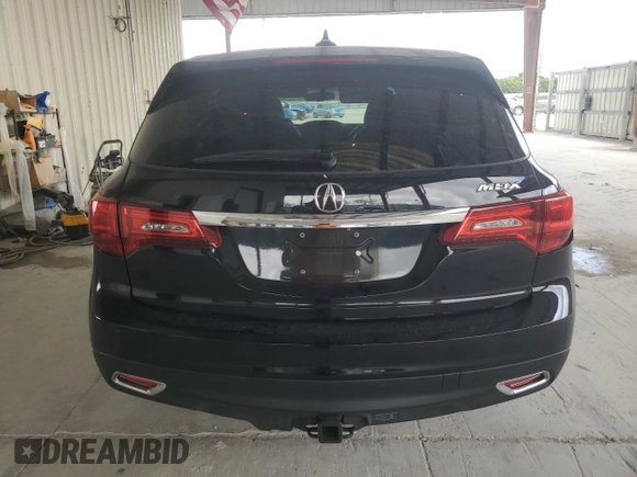 2014 Acura MDX with VIN 5FRYD3H28EB006263, listed as a Copart auction lot 51949765 with 118,777 mi miles and Salvage Title. Bid and sale history available at carsss.com. Image 6.