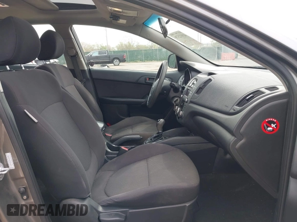 2012 Kia Forte EX with VIN KNAFU4A24C5632655, listed as a IAAI auction lot 41932379 with 146,273 mi miles. Bid and sale history available at carsss.com. Image 5.