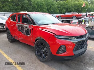 2020 Chevrolet Blazer RS with VIN 3GNKBKRS2LS610070, listed as a IAAI auction lot 42455099 with 38,030 mi miles and . Bid and sale history available at DreamBid. Image 1.