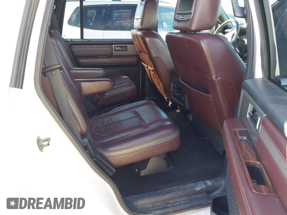 2015 Ford Expedition Platinum with VIN 1FMJU1LT5FEF39404, listed as a IAAI auction lot 41435543 with 147,218 mi miles and . Bid and sale history available at DreamBid. Image 8.