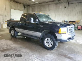 2000 Ford Super Duty F-250 XL with VIN 1FTNX21L6YED13882, listed as a Copart auction lot 46258105 with 132,339 mi miles and Salvage Title. Bid and sale history available at carsss.com. Image 4.