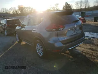 2019 Nissan Rogue SV with VIN KNMAT2MT2KP507083, listed as a Copart auction lot 43407335 with 66,773 mi miles and Salvage Title. Bid and sale history available at DreamBid. Image 2.