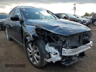 2012 Infiniti EX Journey with VIN JN1AJ0HR5CM450621, listed as a Copart auction lot 56407754 with Not Provided miles and Salvage Title. Bid and sale history available at DreamBid. Image 4.