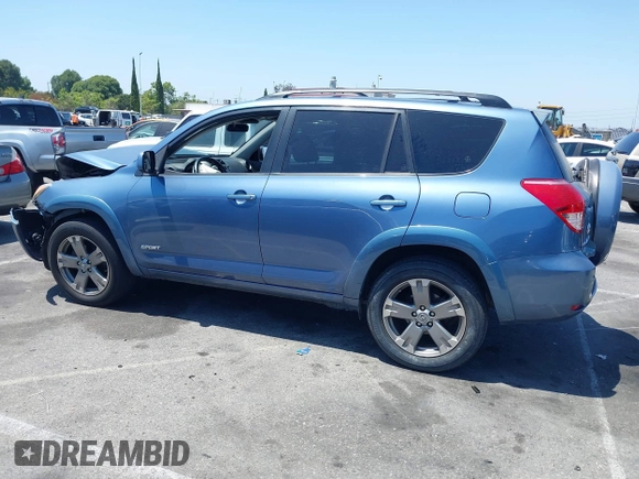 2008 Toyota RAV4 Sport with VIN JTMZK32V086015618, listed as a IAAI auction lot 39715648 with 137,887 mi miles and . Bid and sale history available at DreamBid. Image 14.