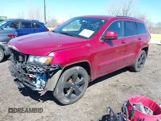 2015 Jeep Grand Cherokee Laredo with VIN 1C4RJFAG5FC659962, listed as a IAAI auction lot 41810410 with 109,141 mi miles. Bid and sale history available at carsss.com. Image 2.