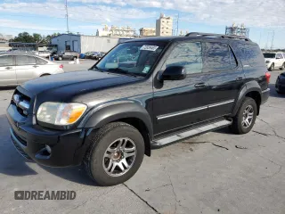 2006 Toyota Sequoia Limited with VIN 5TDZT38A36S278667, listed as a Copart auction lot 41506804 with 224,312 mi miles and Salvage Title. Bid and sale history available at DreamBid. Image 1.