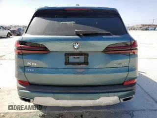 2025 BMW X5 sDrive40i with VIN 5UX13EU04S9Y41593, listed as a Copart auction lot 49856115 with 395 mi miles and Salvage Title. Bid and sale history available at carsss.com. Image 6.