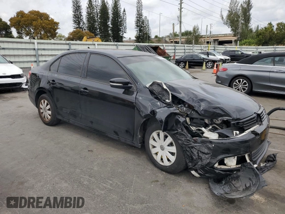 2012 Volkswagen Jetta Sedan SE w/Convenience with VIN 3VWDX7AJ9CM317030, listed as a Copart auction lot 50404025 with 147,237 mi miles and Salvage Title. Bid and sale history available at carsss.com. Image 4.