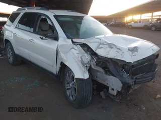 2013 GMC Acadia SLT z VIN 1GKKRSKD6DJ228969, wystawiony jako IAAI lot #42129296 z przebiegiem 142 498 mil mil oraz . Historia ofert i sprzedaży dostępna na DreamBid. Obrazek 1.