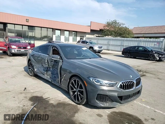 2021 BMW 8 Series M850i с VIN WBAGV8C04MCF78813, выставлен на аукционе Copart как лот 68984614 с пробегом Не указан миль и Списание • Salvage title. История ставок и продаж доступна на DreamBid. Изображение 11.